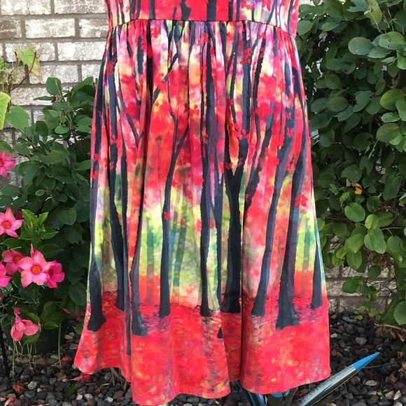 🐲💙 ModCloth Festive Frondescence Dress - Picture 5 of 13